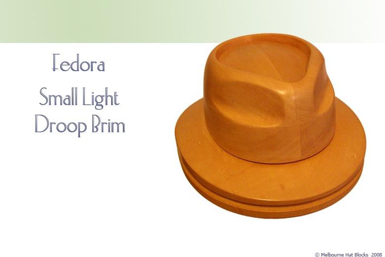 Fedora + Small Light Slouch